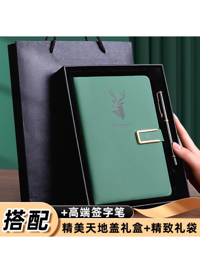 Amari A5 Notebook Business Office Work Meeting Recording Book Simple Buckle Thickened Notepad Printable Logo - Image 1
