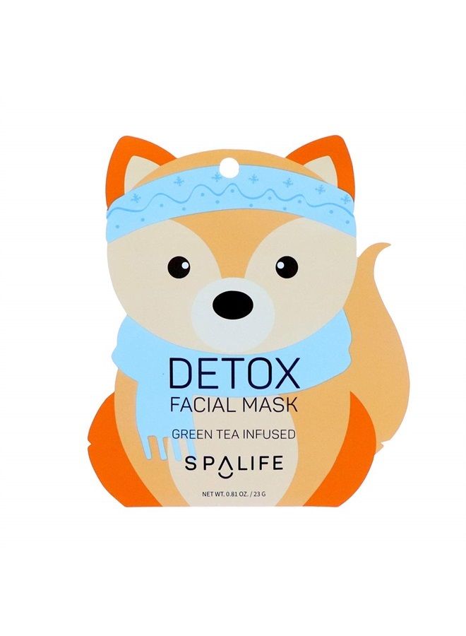 SpaLife Snow Buddies Facial Mask 10 pack, Anti Acne