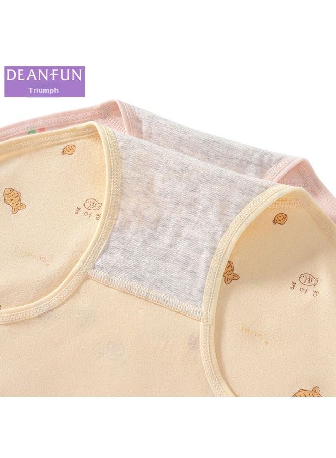 Deanfun Women's High Waist Tummy Control Cotton Panties With Lifting Cartoon Print Ladies' Triangle Shorts 4-pack Gift Box Size Xxl - Image 1