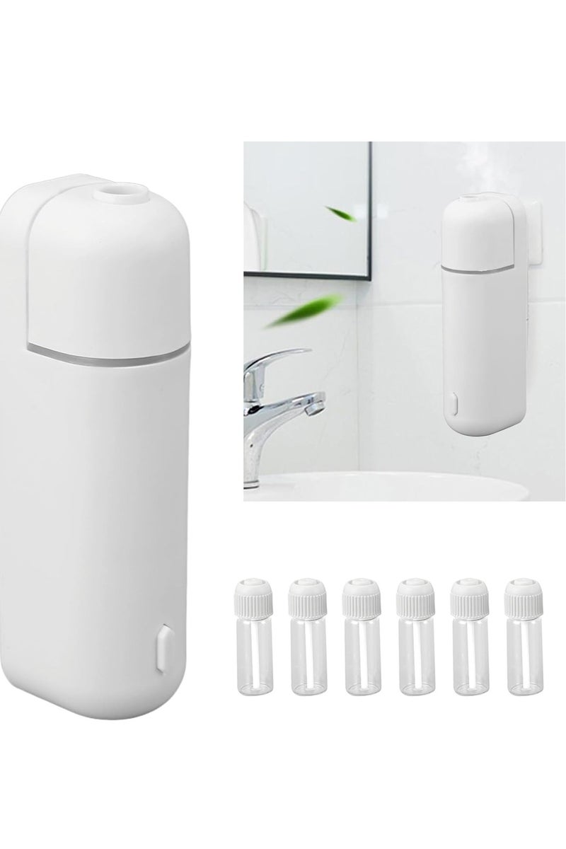 Y&D Essential Oil Diffuser Aromatherapy Essential Oil Diffuser Long Lasting Fragrance DIY Scent Effective Odor Elimination Diffuser for Home Hotel Office Bathroom (White)  - Image 3