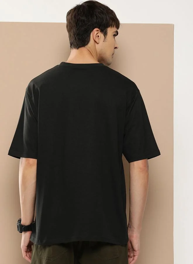 Difference of Opinion Oversized Drop-Shoulder Graphic Print T-Shirt by Styli