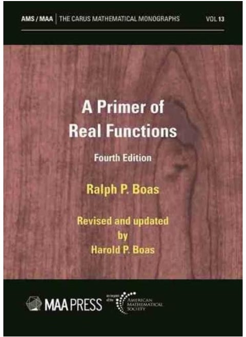 A Primer of Real Functions