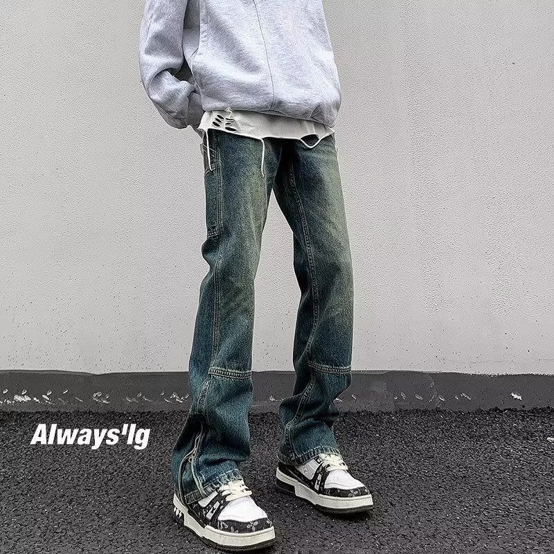 Unisex Casual Daily Denim Jeans - Image 3