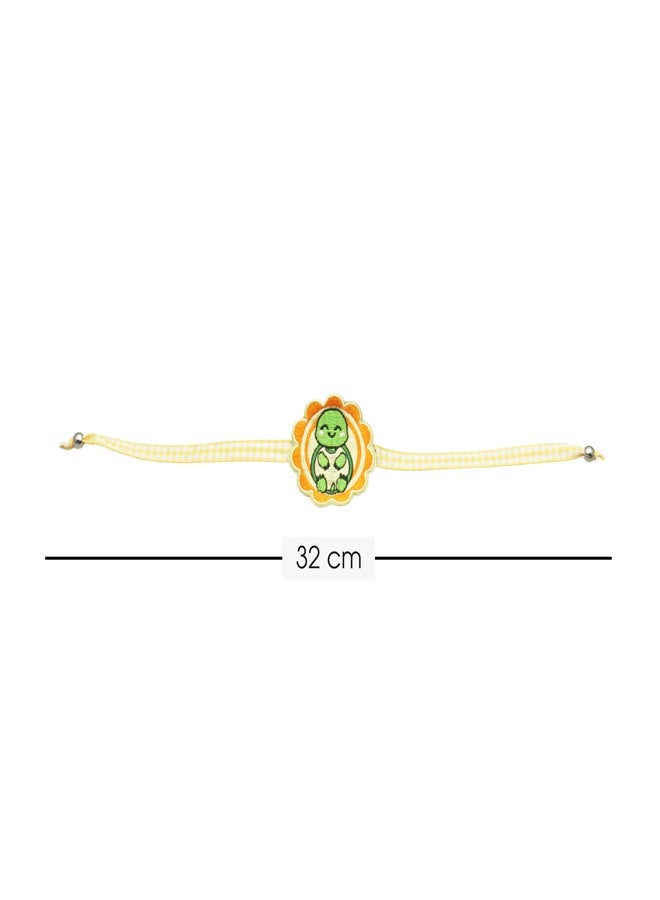 KOLOROBIA THE CALM ONE Adorable Embroidery Rakhi For Kids - Image 3
