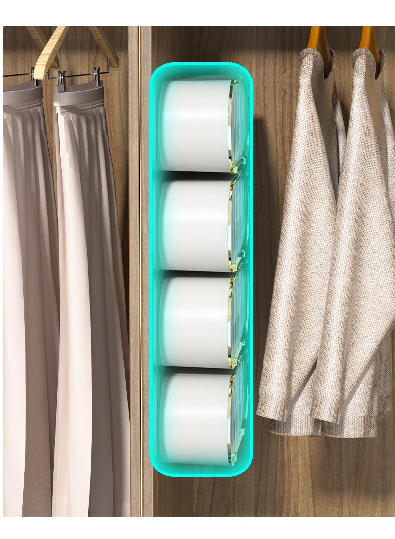 Arabest Drawer Underwear Organizer Divider, Wall Mount 6 Cell Storage Boxes and Acrylic Organizers for Lingerie, Socks, Ties, Data Cable, Spices Organization - Image 3