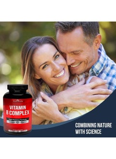 Divine Bounty Super B Complex Vitamins - All B Vitamins Including B12, B1, B2, B3, B5, B6, B7, B9, Folic Acid - Vitamin B Supplement - Support Healthy Energy Metabolism - 90 Vegetarian Capsules  - Image 3