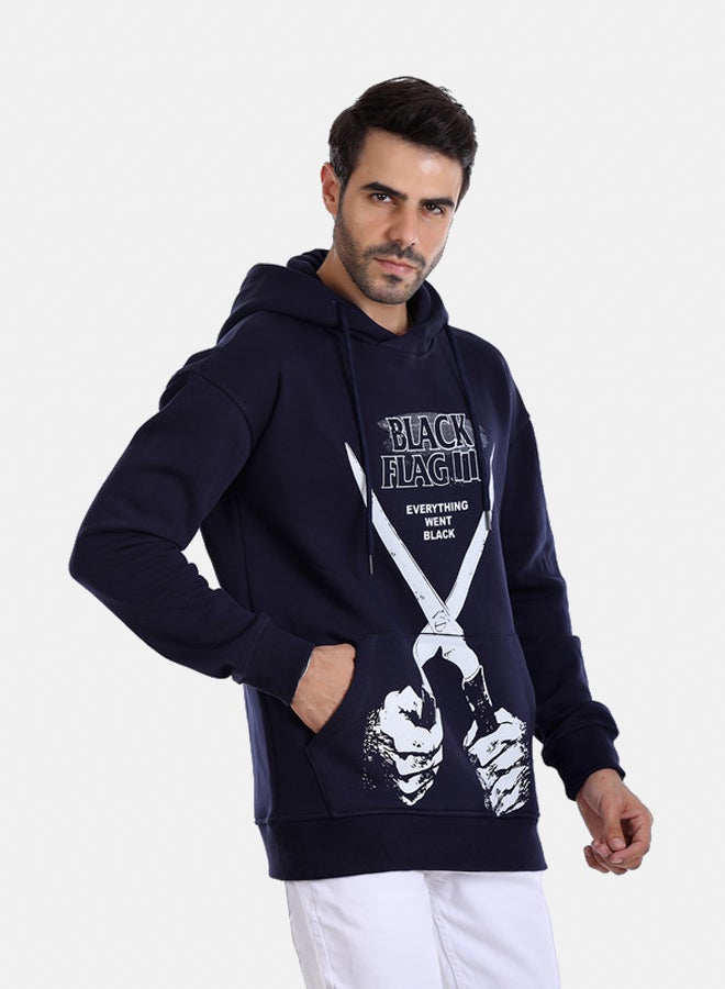 WHITE RABBIT Trendy Printed Hoodie - Image 3