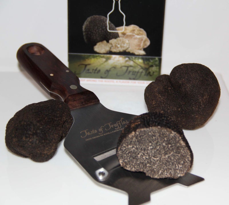 TASTE OF TRUFFLES Professional Truffle Shaver, Slicer, Cutter in Stainless Steel & Rosewood Adjustable - Mandoline Slicer - Made in Italy  - Image 5