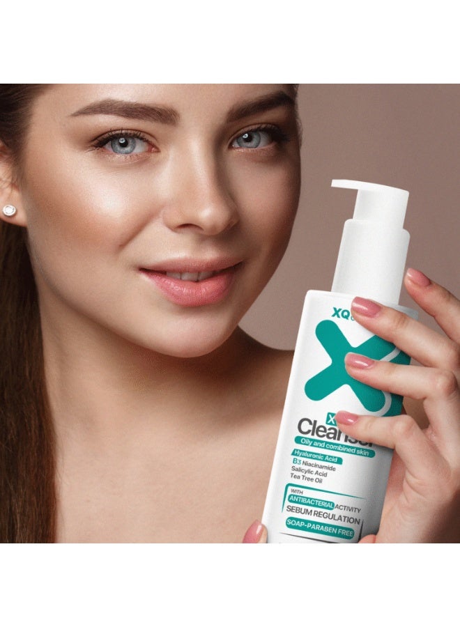 XQ Salicylic Acid Facial Cleanser for Acne-Prone Skin - 200ml  - Image 4