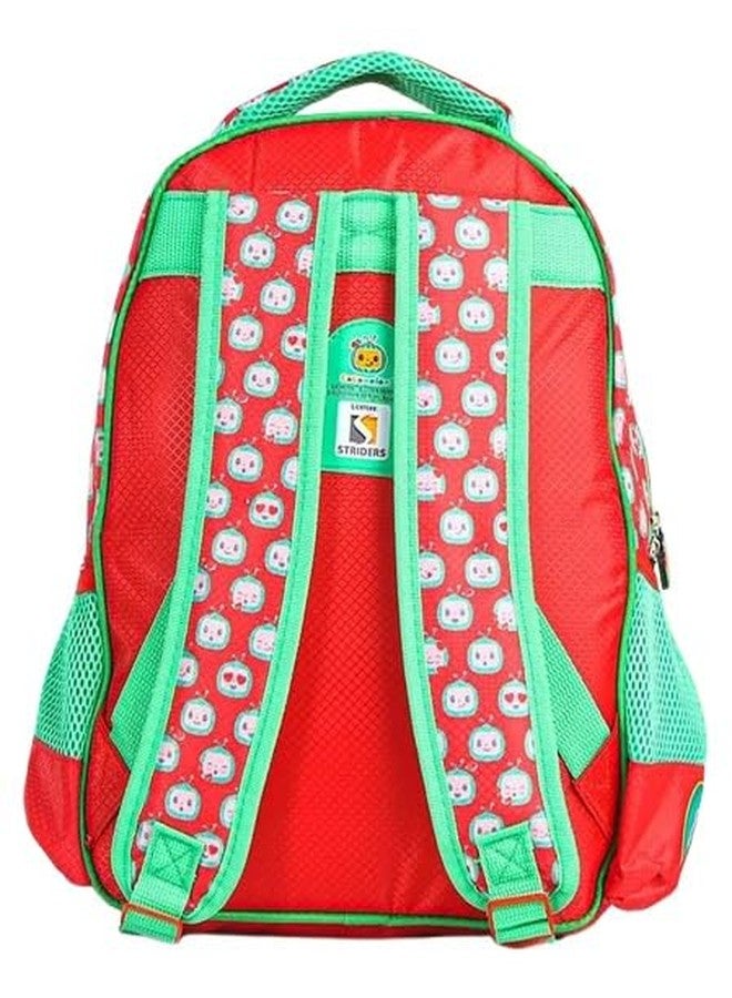 STRIDERS CocoMelon JJ Premium School Bag for Kids - Lightweight, Durable Backpack with Padded Comfortable Straps & Fun JJ Design - Perfect for Preschool & Toddlers - Age 3-5 Years - 14 inches - Image 4