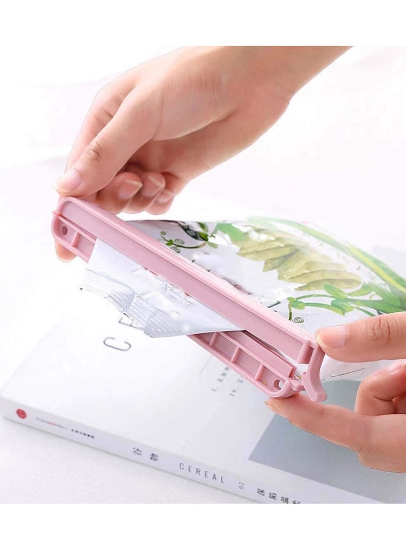 Sealing Clips Food Sealing Clips Plastic Bag Sealing Clip Clamp Sealer for Kitchen Snack Bag Clips Crisp Packet Clip Fresh Food Storage Clips Sealer Colorful 12 Pcs - Image 2