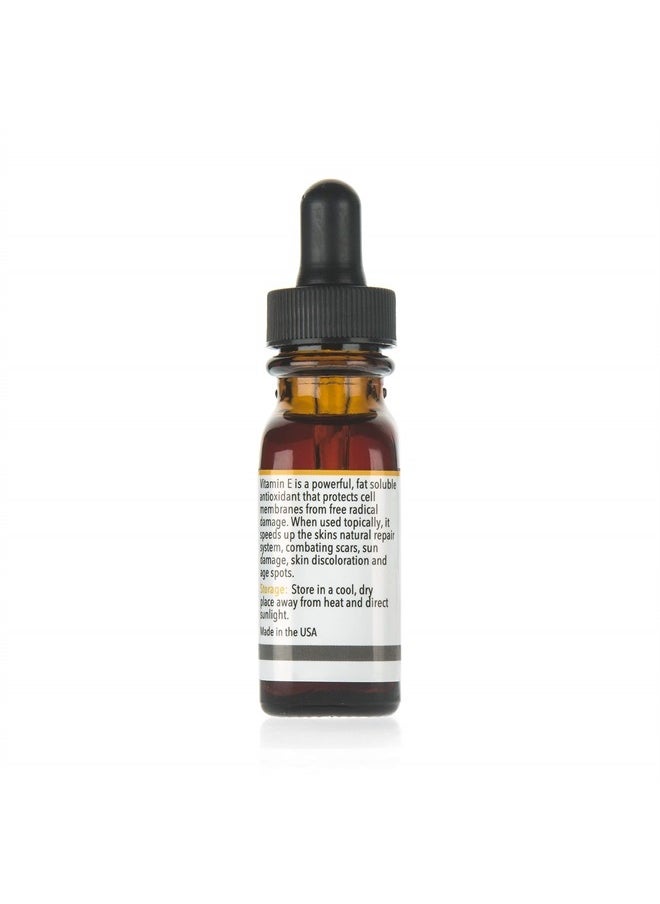 Bos Essentials - Natural Vitamin E Oil (>90% D-Alpha Tocopherol) | Pure & Undiluted Oil | Diminishes The Appearance of Scars, Wrinkles, & Other Skin Abnormalities | Non-GMO - Image 1