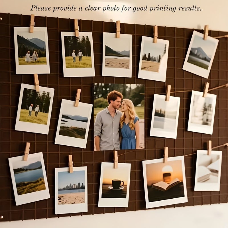 Personalized Photo Printing 3.5x5in 10 Count Instant Picture Gifts Frameless Plastic Decor For Valentine's Day Anniversary New Year - Image 2