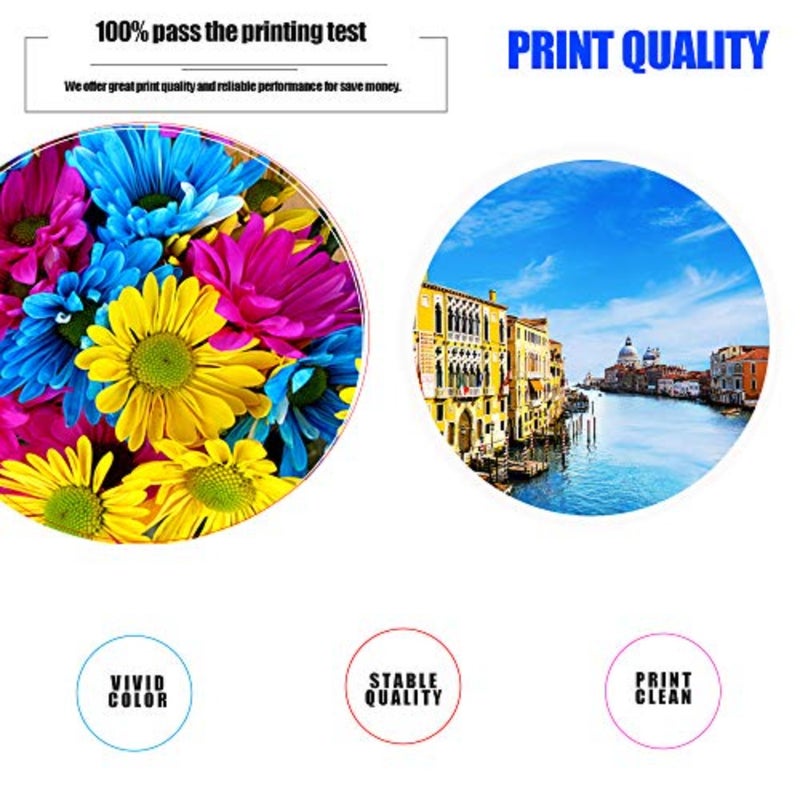 مجموعة خراطيش الحبر المتوافقة مع الطابعة HP Laserjet Pro M452dw/M452nw/M452dn/M377dw/M477fdw/M477fnw/M477fdn، غلاف بلاستيكي، أسود/أرجواني/سماوي/أصفر، إنتاجية عالية وأداء موثوق به - Image 5