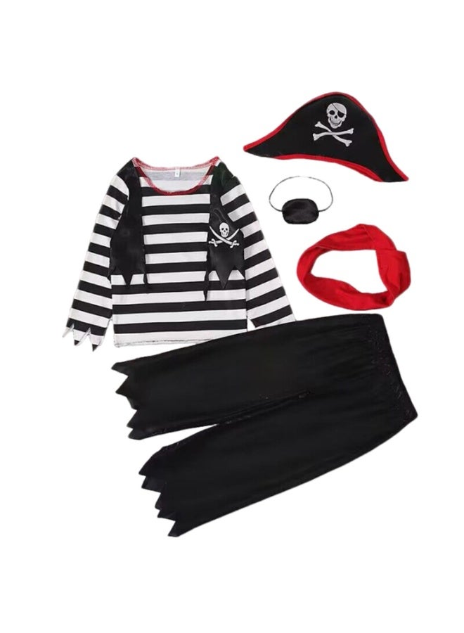 Daytoyz Pirate Costume for Kids, Pirate Accessories Costume | Costume Pirate Boys Cosplay Suit - Cute Pretend Play Costume, Kids Dress Up for Halloween, Role Play - Image 1