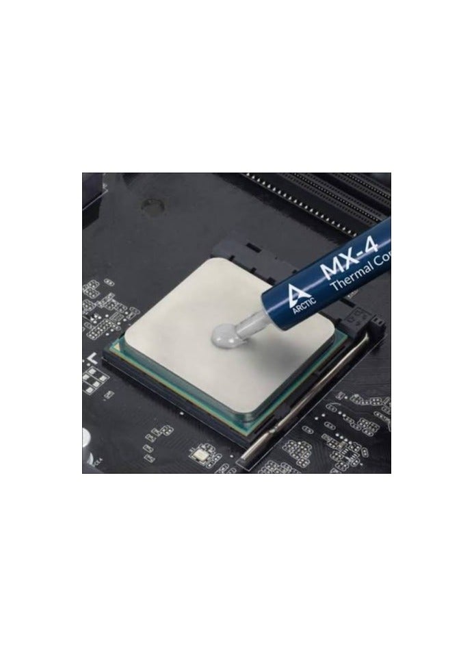 Arctic MX-4 Thermal Paste 4g – High Performance, Long-Lasting, Non-Conductive Compound for CPU/GPU & Heatsink Cooling - Image 2