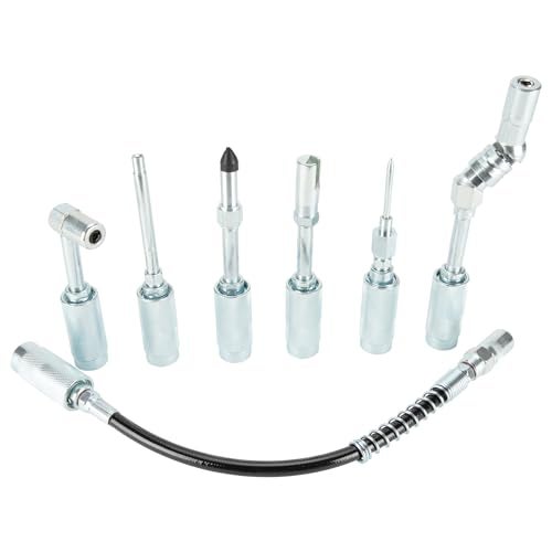 Performance Tool W50049 Cordless Grease Gun Accessories, 7-Piece - Image 1