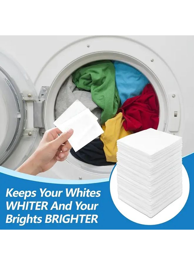 30pcs Laundry Anti Dye Transfer Stain Protection Paper Heavy Duty Clothes Protector Sheets - Image 5