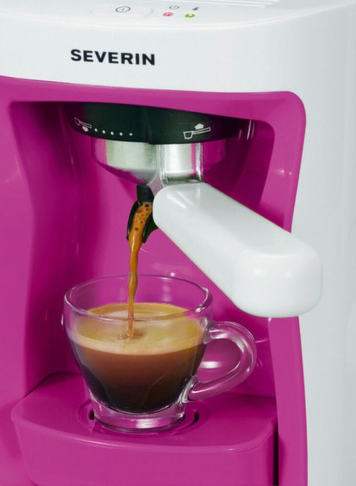 Severin 15 Bar espresso coffee maker 1250w ka 5992 pink/white - Image 2