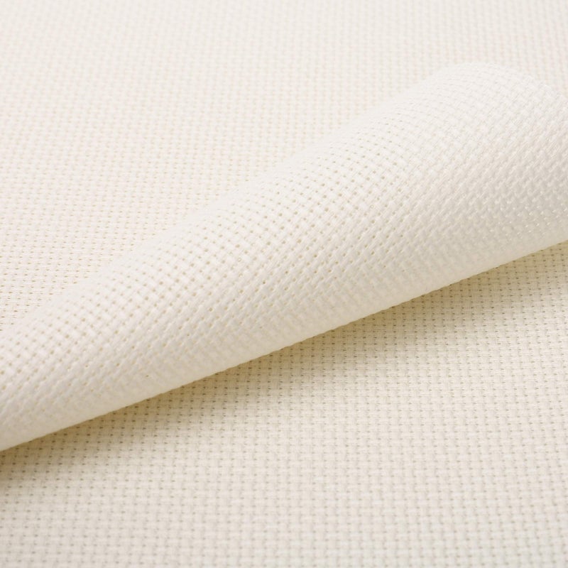 Donmon Aida Cloth 14 Count Cross Stitch Fabric,60×39inch (Rice) - Image 4