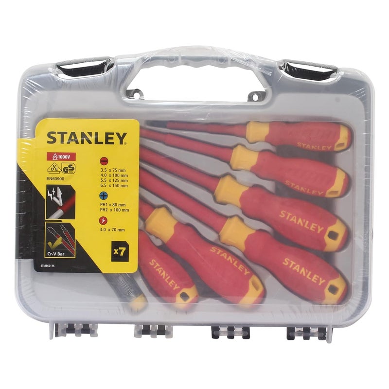 Stanley STANLEY 7 PIECES VDE SCREWDRIVER SET  - Image 1
