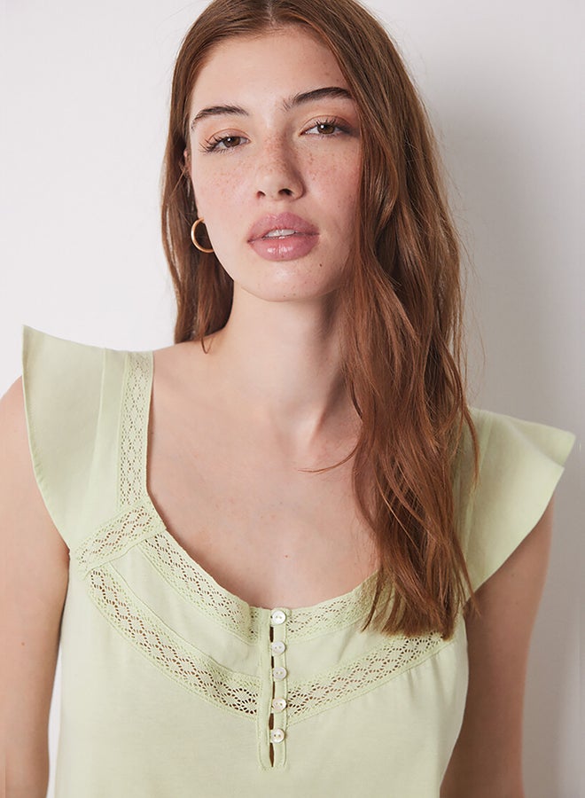 women'secret Midi Ruffles Nightgown  - Image 5