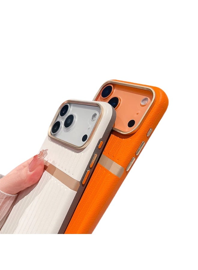 general Suitable for iPhone 17ProMax/17Pro mobile phone case TPU+leather magnetic skin-absorbing anti-fall protective cover - Image 3