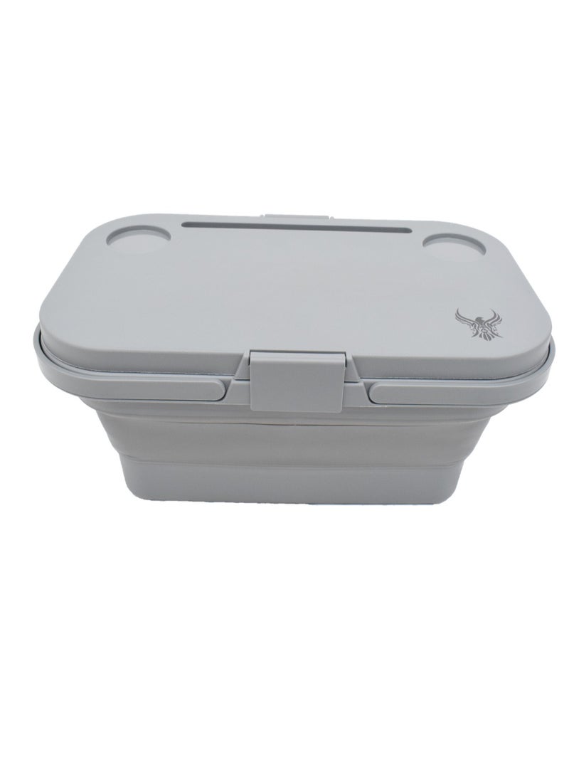 Alhor Camping & Hunting Tools 2 IN1 FOLDING BUCKET TABLE 16 LITER 47*25.8*24CM - Image 2