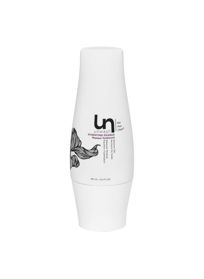 Unwash Hydrating Hair Masque - Deep Conditioning & Restorative Hair Treatment for Damaged, Dry & Colored Hair, Sulfate & Paraben Free, Made w/Argan and Coconut Oils, 6.4 fl oz - Image 1