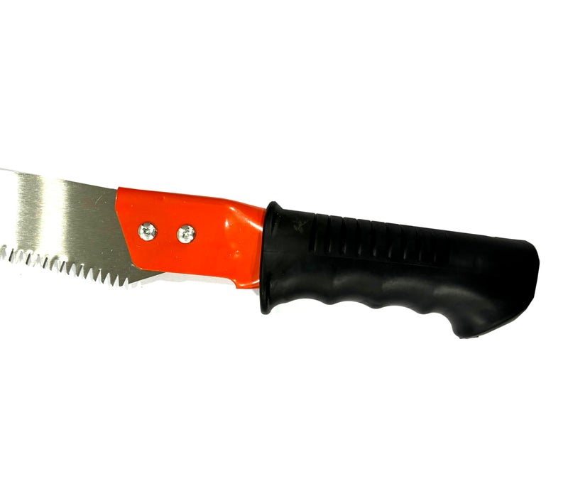 Jon Bhandari Tools Curved Pruning Saw 350mm with Hook – Hand Saw for Tree Branch Cutting & Trimming – Sharp Blade with Hooked Tip, Long Reach & Non-Slip Handle for Gardening - Image 3