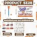 Gosodeny 28 Pack Basketball Party Favor Set with Mini Hoop Pens Keychains Stickers Exchange Cards and Gift Bags Bulk Gifts Sports Birthday Goodie Bag Fillers for Adult - Image 4