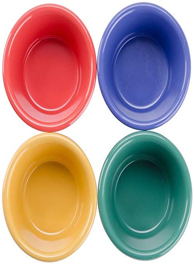 Get G.E.T. RM-400-MIX Mix Pack of 4 Mardi Gras Colors 4 oz. Ramekin, Break Resistant Dishwasher Safe Melamine Plastic, Ramekins Collection (Pack of 12) - Image 4