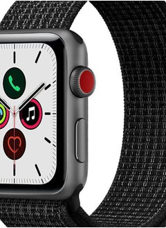 PROMASS Replacement Band For Apple iWatch Series 5/4/3/2/1 42-44mm Black Platinum  - Image 2