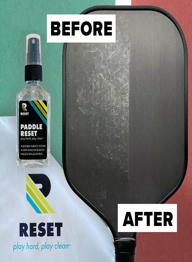 Paddle Reset - Pickleball Paddle Cleaner and Surface Restorer - Strips Impacted Residue and Increases Spin and Control - Image 2