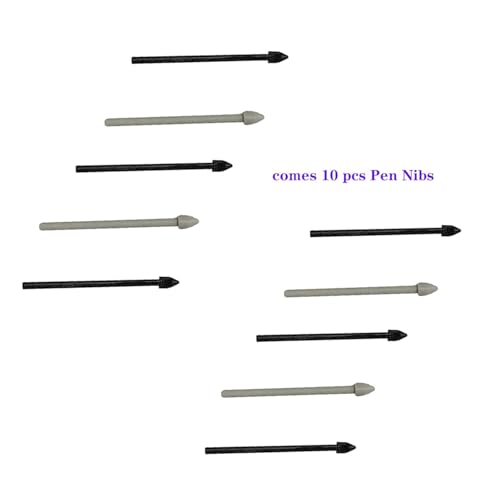 Ketsicart Replacement Stylus Tips, Compatible with Galaxy Tab S8, S8 Plus, S8 Ultra & Tab S7 FE, S Pen Nibs for Smooth Writing & Drawing, 10pcs Pack (Black/Gray) - Image 4