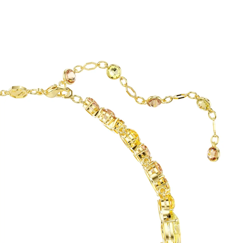 SWAROVSKI  Gema choker Mixed cuts, Yellow, Gold-tone plated for Women | Best Price UAE