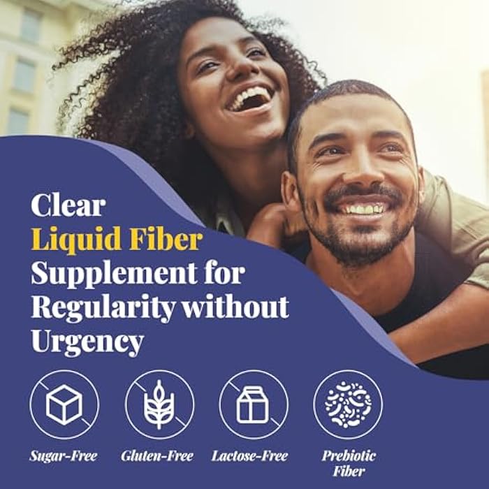 Medtrition HyFiber Daily Liquid Fiber for Regularity and Soft Stools, 12 Grams Soluble Fiber, 32 fl oz 1 Bottle - Image 5
