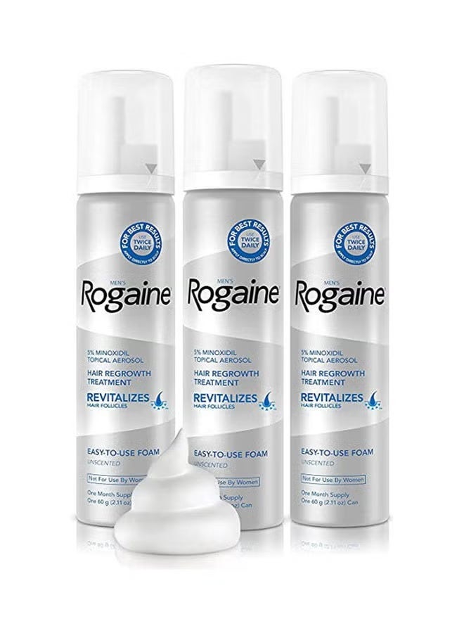 Regaine Extra Strength 5% Minoxidil Silver 60grams