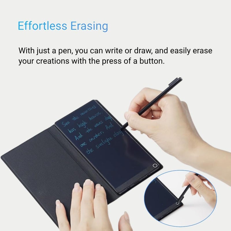 LCD Writing Tablet for Adults, 6.5In Mini Full Screen Drawing Board, Reusable Digital Notepad, Digital Notebook with Pen, Note Taking & Drawing - Image 4
