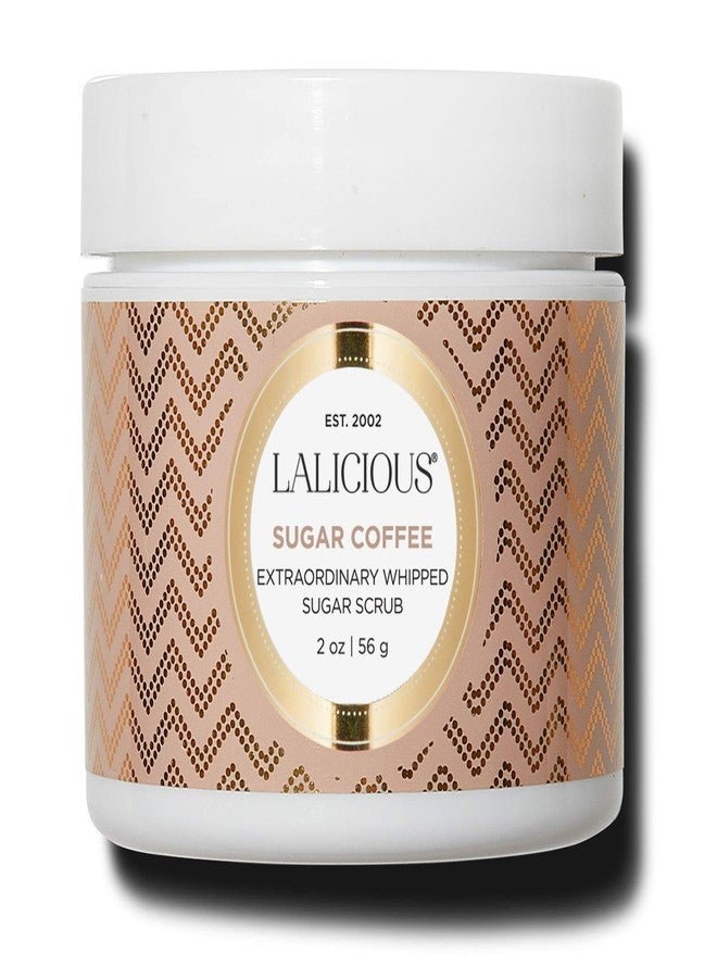 LaLicious Sugar Coffee Extraordinary Whipped Sugar Scrub - Cane Sugar Body & Foot Scrub, Exfoliating & Moisturizing Skin Care with Coconut Oil & Honey, No Parabens (2oz) - Image 1