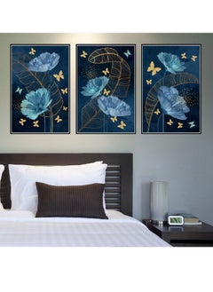 Light Luxury Butterfly Flower Triptych Home Wall Stickers - pzsku/Z622740A88DAF062A0096Z/45/_/1733456350/c52e33fb-927d-4974-8540-8b5d3601f2e9