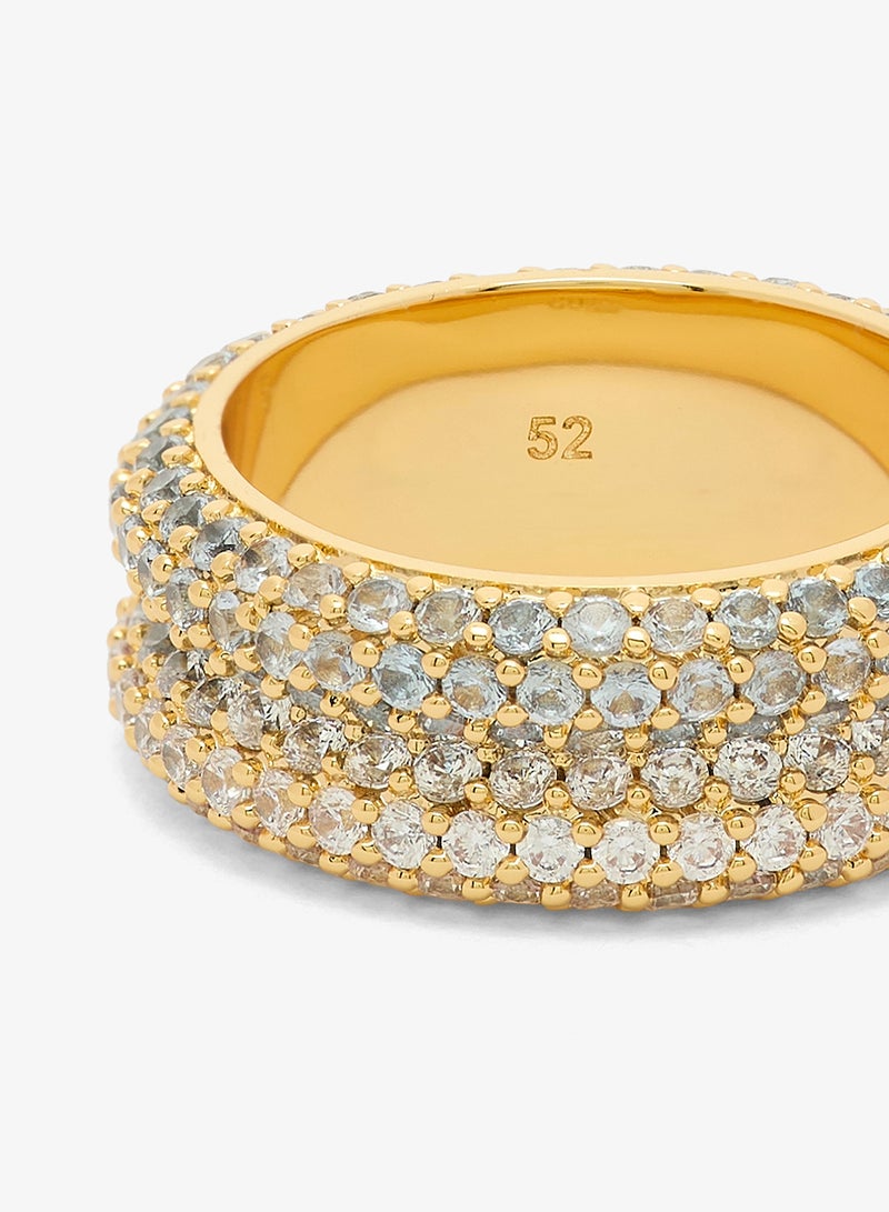 جس إيسينزا خاتم مزدوج مرصع - Image 4