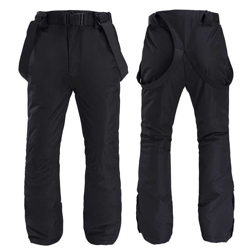 Snowboard Pants Snowboard Double-Board Ski Pants For Men And Women Warm Thickened Ski Pants With Strap - Image 5