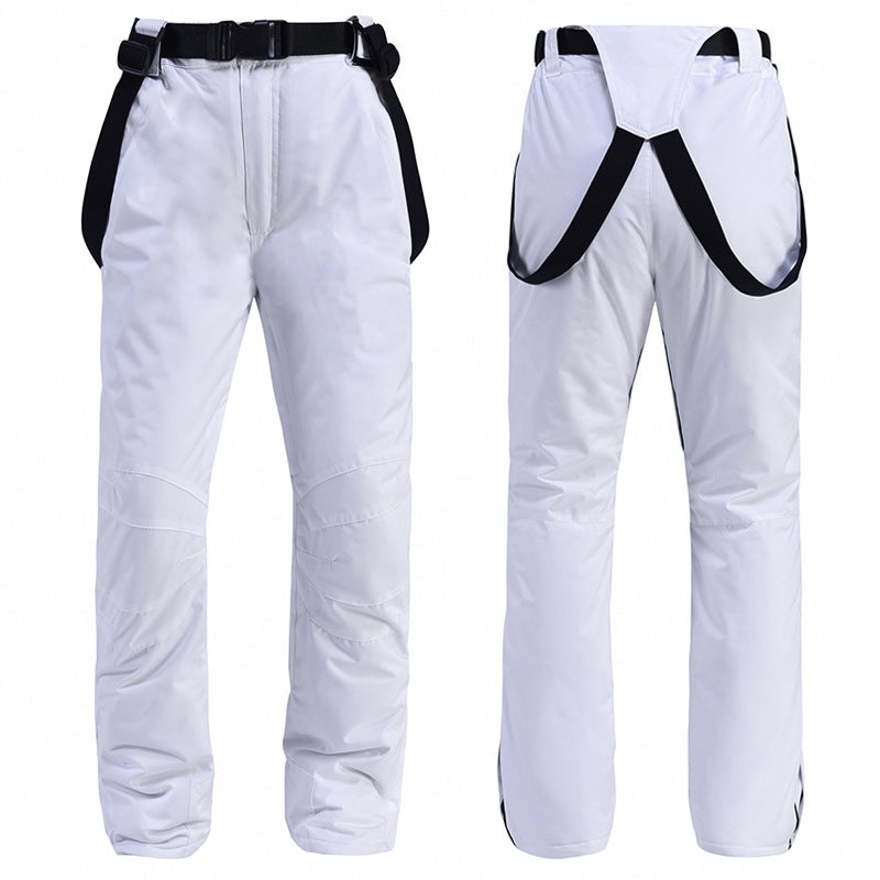 Snowboard Pants Snowboard Double-Board Ski Pants For Men And Women Warm Thickened Ski Pants With Strap - Image 3