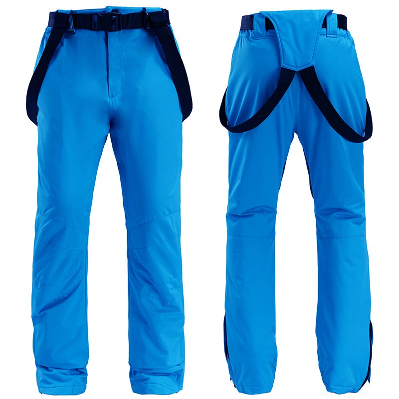 Snowboard Pants Snowboard Double-Board Ski Pants For Men And Women Warm Thickened Ski Pants With Strap - Image 4