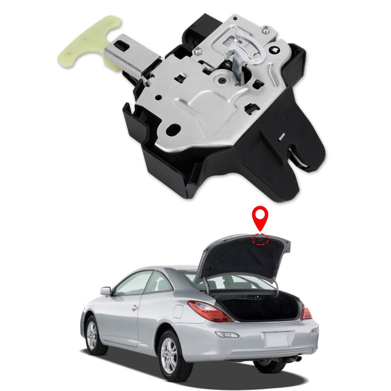 Trunk Lock Latch for Toyota Camry 2007 2008 2009 2010 2011 Replacement Camry Rear Trunk Lid Release Latch Door Lock Actuator Motor Assembly Replace 6460006010 931860