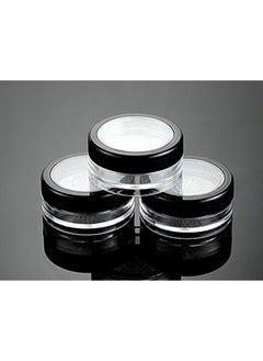 Luzen 3 Pieces 10G 10Ml Empty Loose Face Powder Blusher Puff Case Box Makeup Cosmetic Jars Containers With Sifter Lids  - Image 4