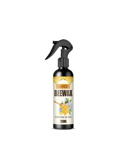 OUHOE Natural Micro-Molecularized Beeswax Spray 120ML, Beeswax Spray Cleaner, Beeswax Spray Furniture Polish And Cleaner, Furniture Polish Spray, Wood Seasoning Beewax for Furniture Floor