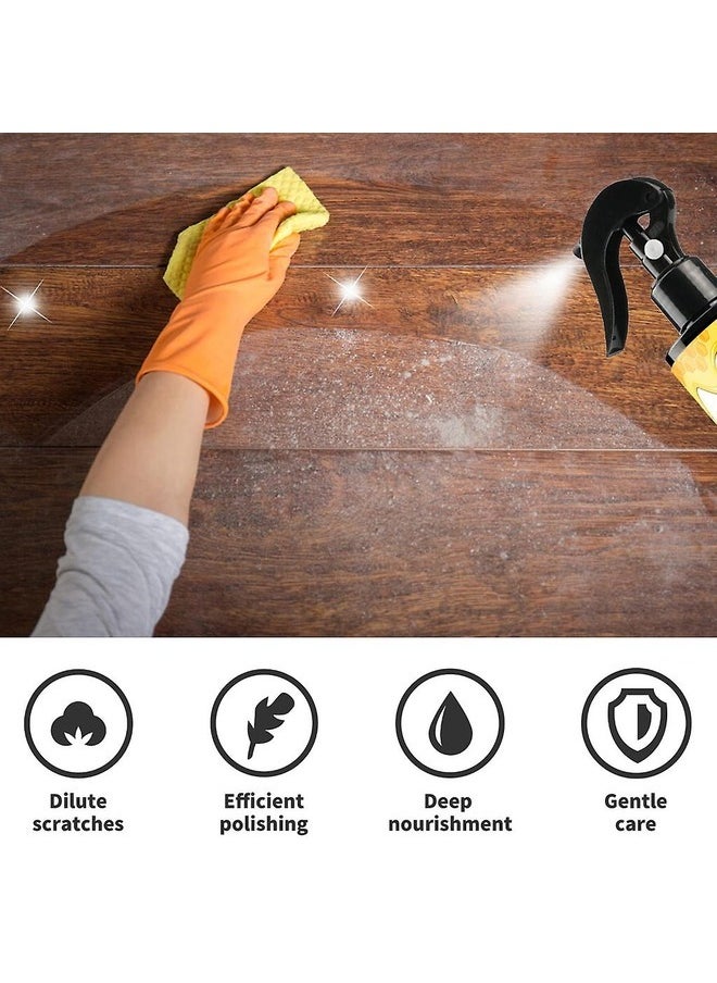 OUHOE - OUHOE Natural Micro-Molecularized Beeswax Spray 120ML, Beeswax Spray Cleaner, Beeswax Spray Furniture Polish And Cleaner, Furniture Polish Spray, Wood Seasoning Beewax for Furniture Floor - Image 1