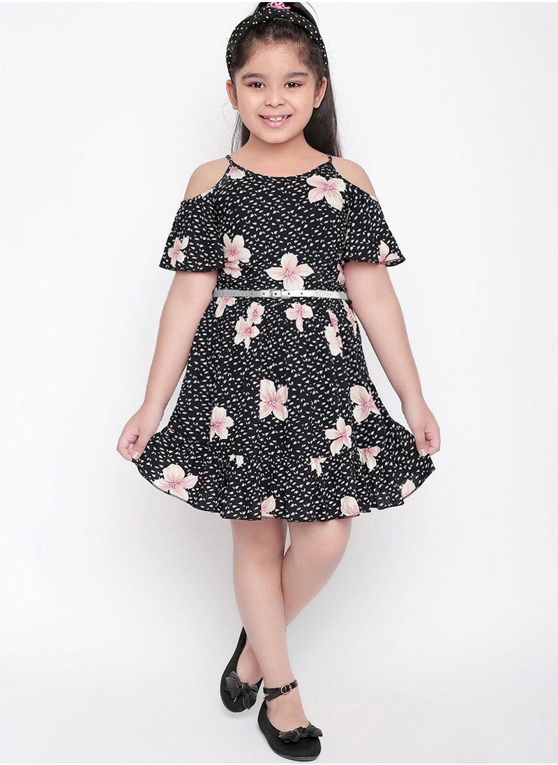 THE VANCA - Kids Floral Print Dress - Image 1